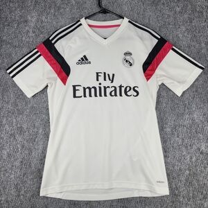 Adidas Real Madrid Futbol Club Training Jersey 2014 2015 Spain Europe Mens S